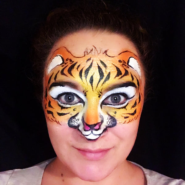 Baby Tiger Design By Marina Krmek - Facepaint.com