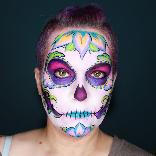 5 Whimsical Sugar Skull Face Paint Ideas - Face Paint Shop Australia