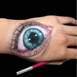 how to draw a realistic eye in color