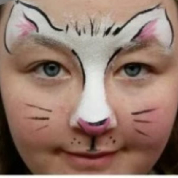 face painting simple cat