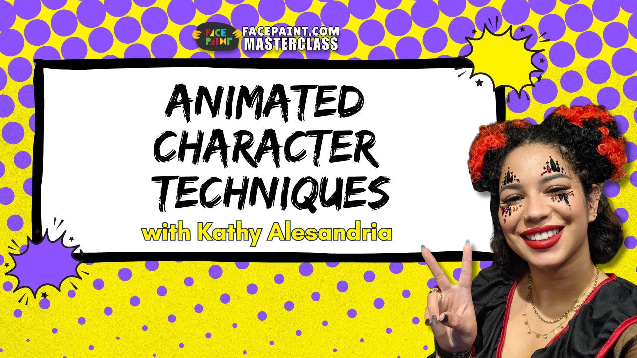 Animated Character Face Painting Techniques Masterclass with Kathy Alesandria