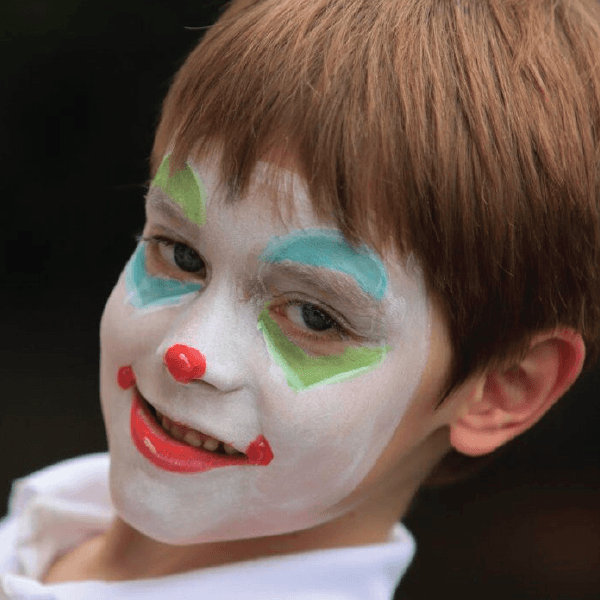 scary clown Face Painting, Some of the faces i have painted…