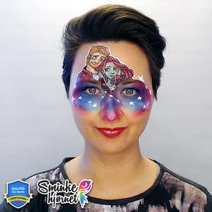 Superstar Face Paint  Aqua Face and BodyPainting Palette - 6