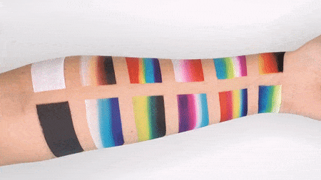 Fusion Body Art - Spectrum Face Painting Palette | Rainbow Burst