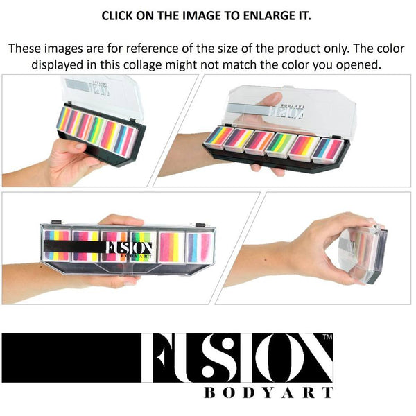 Fusion Body Art - Spectrum Face Painting Palette | Rainbow Burst