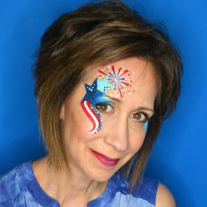 4th of july face paint