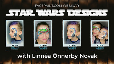 Star Wars Face Painting Designs with Linnea Onnerby Novak