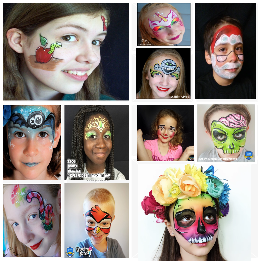 Add a creative activity like face painting to your kid's birthday