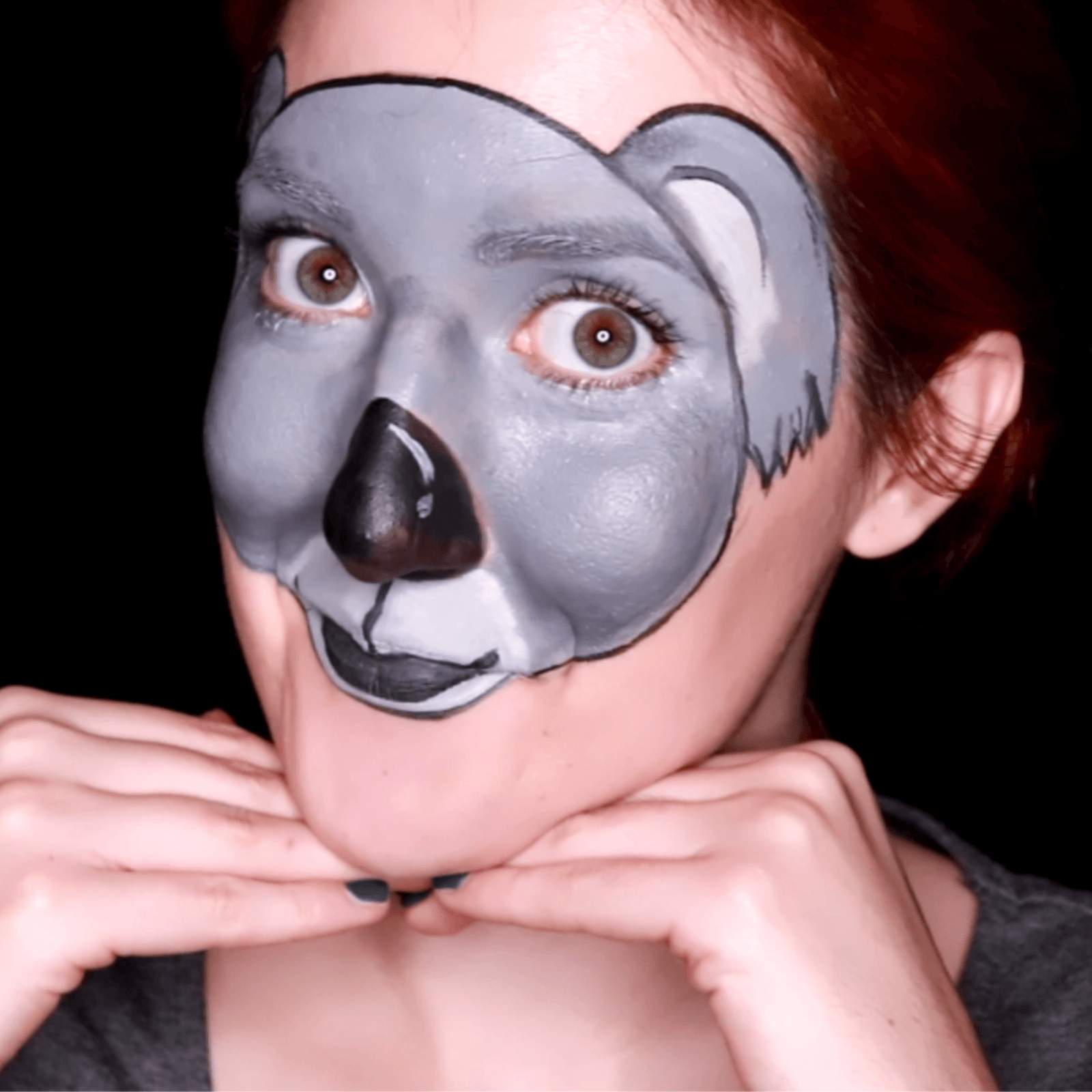 wolf face paint