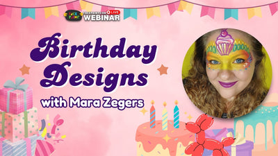 Creative Birthday Face Painting Ideas with Mara Zegers Webinar