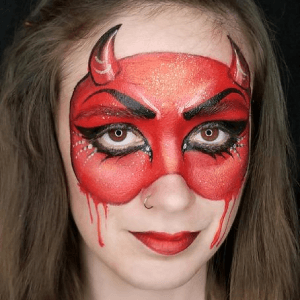 Top 5 Devil Face Paint Designs: How to Paint a Devil Face 