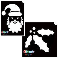 Christmas & Holidays Glitter Tattoos