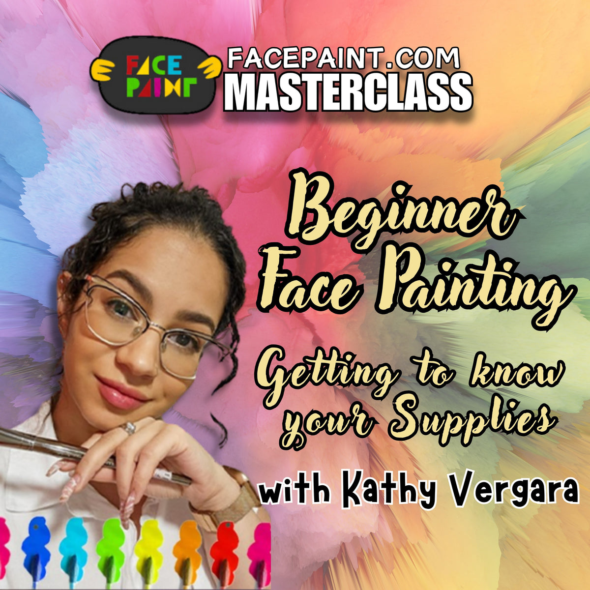 Beginner Face Painting Course Webinar: Getting To Know Your Supplies