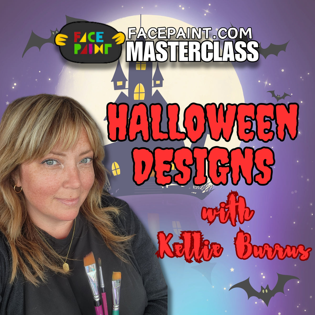 Kellie Burrus (Halloween Design) Beginner Masterclass