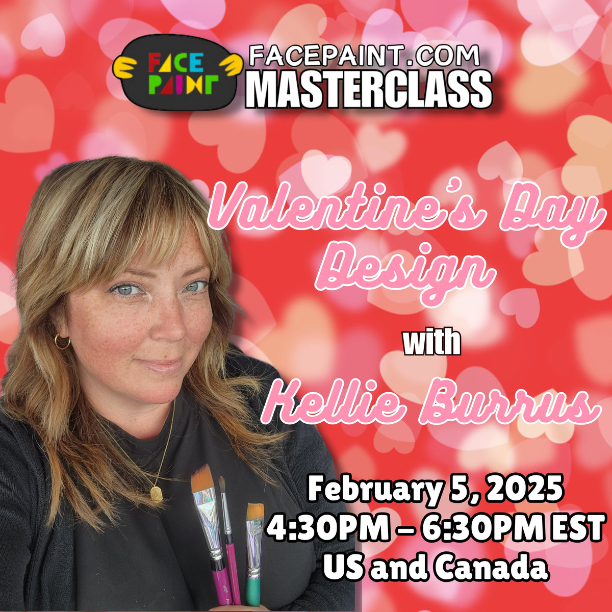 Kellie Burrus (Valentine&#39;s Day Design) Masterclass