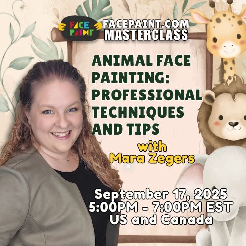 Mara Zegers (Animal Face Painting: Professional Techniques &amp; Tips) Masterclass