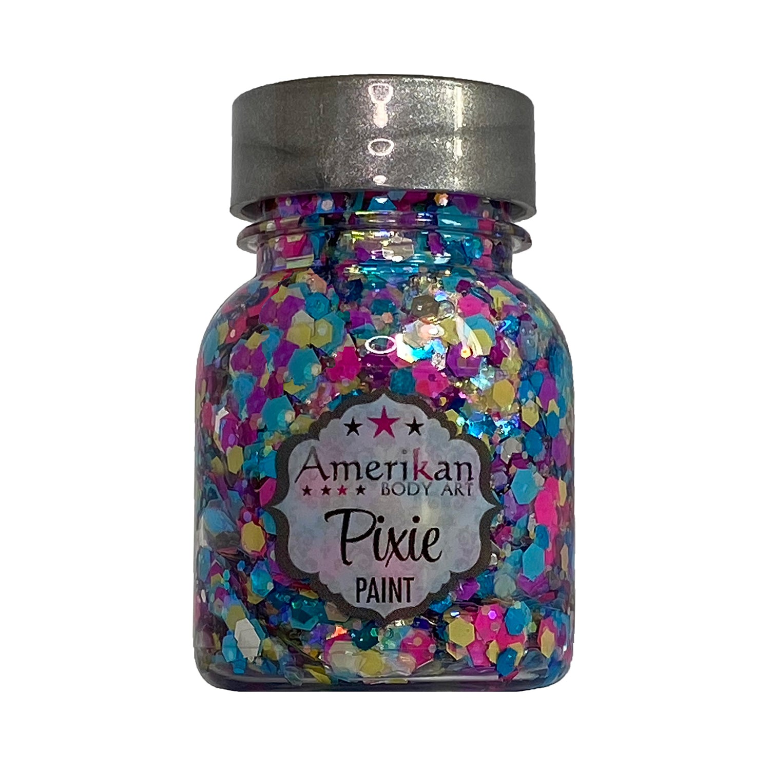 Amerikan Body Art Pixie Paint Glitter Gel - Happy