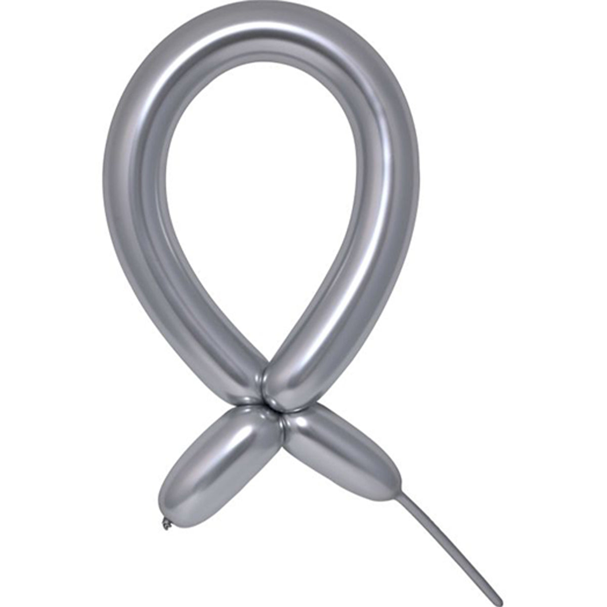 Elitex 260 Twisting Balloons - Superglow Silver  (50/bag)