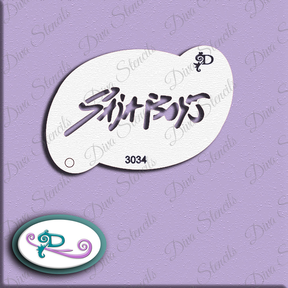 Diva Stencil - The Boys