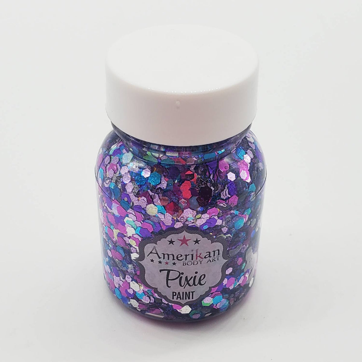 Amerikan Body Art Pixie Paint Glitter Gel - Fifi Royale (1 oz)