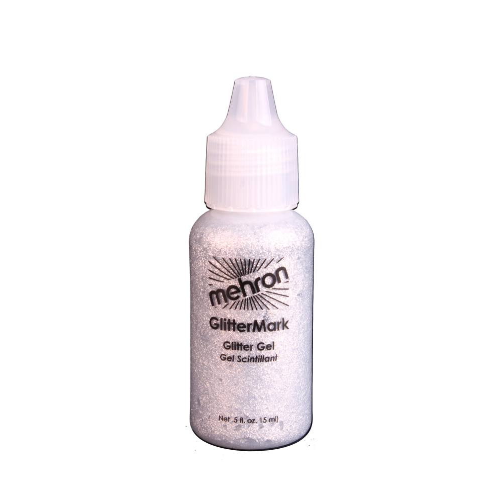 MEHRON Mark Reid GlitterMark - Silver (.5 oz)