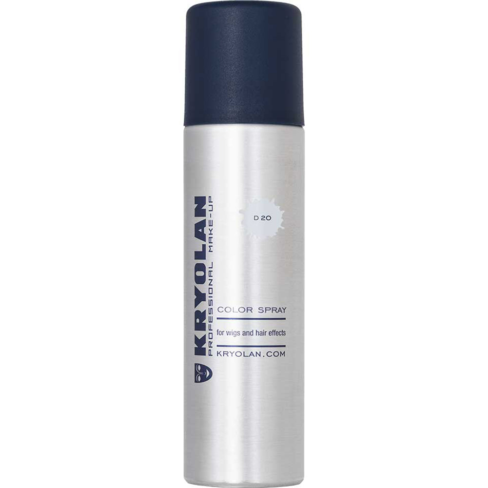 Kryolan Color Hair Spray - White