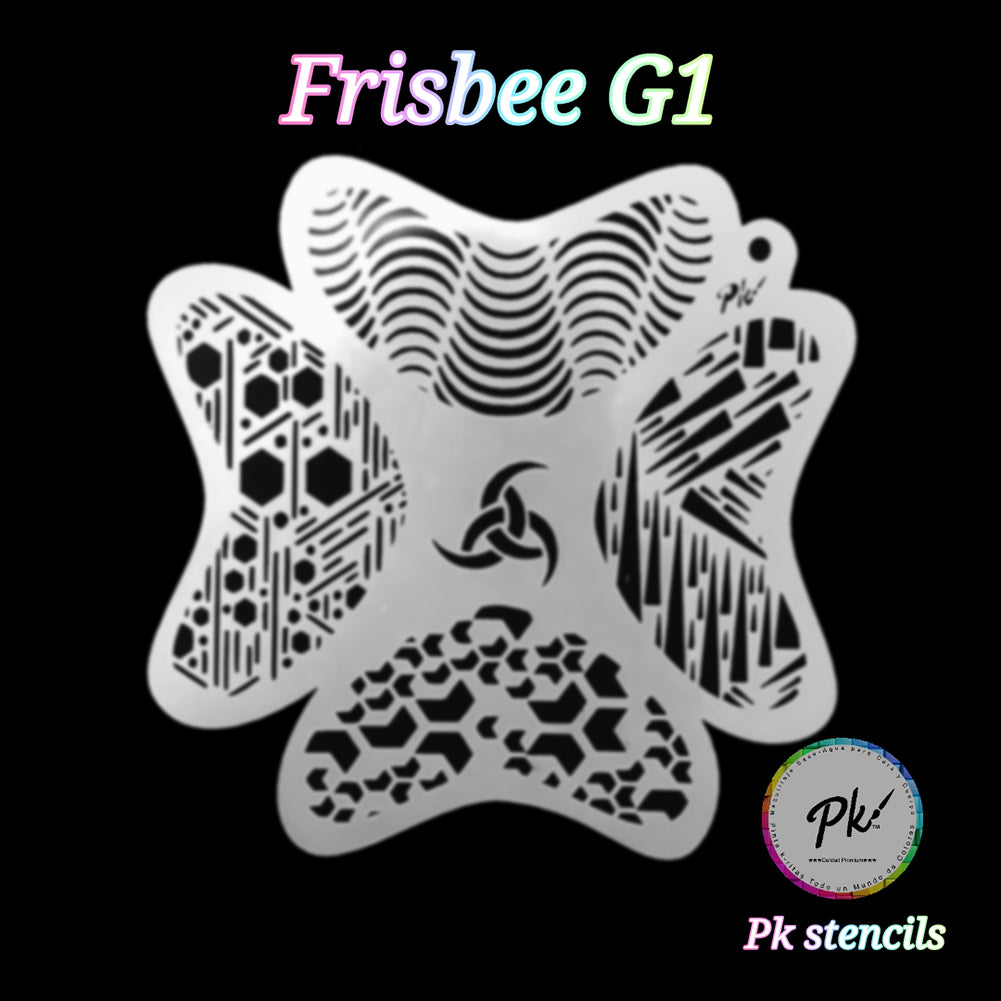 PK Frisbee Stencil - G1