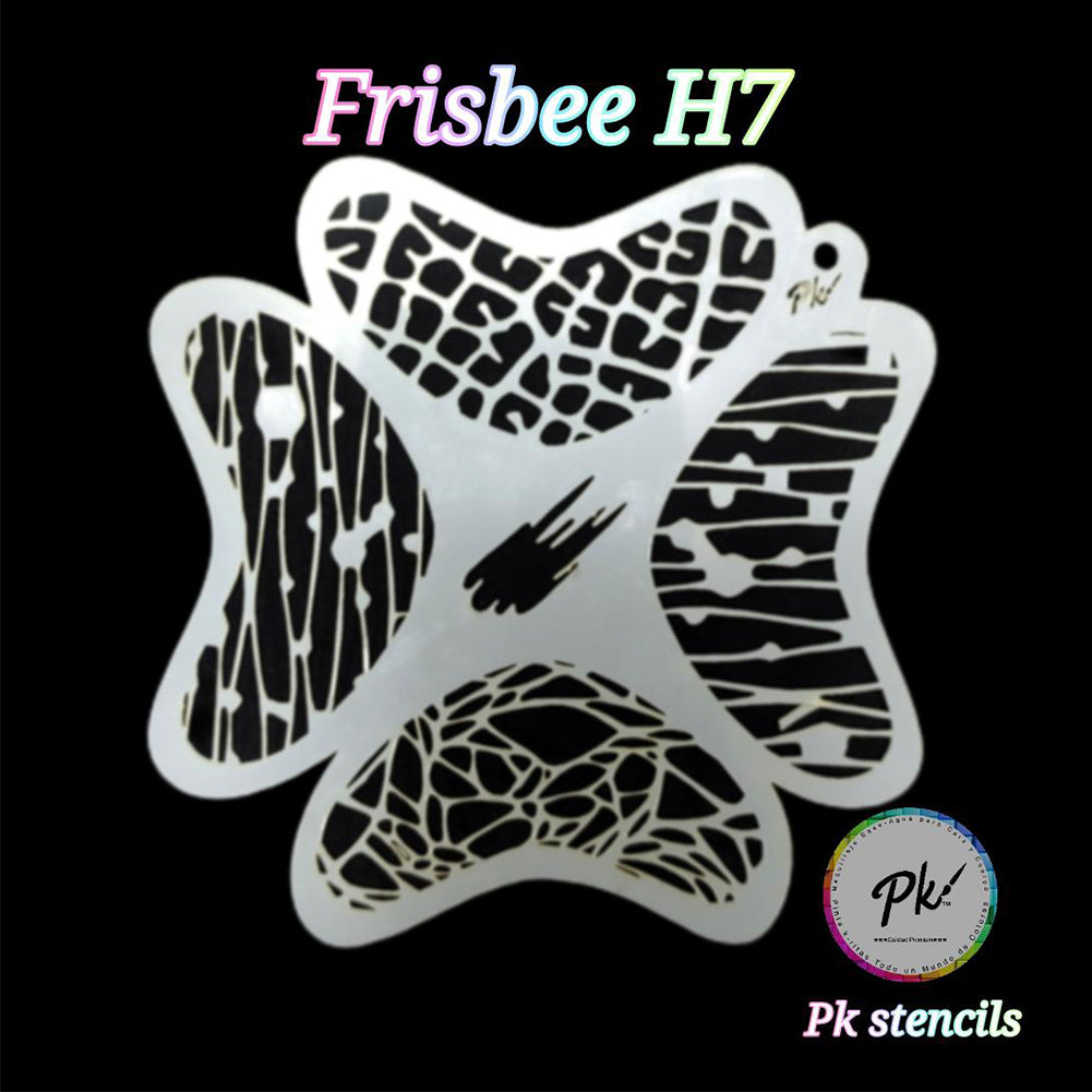 PK Frisbee Stencil - H7