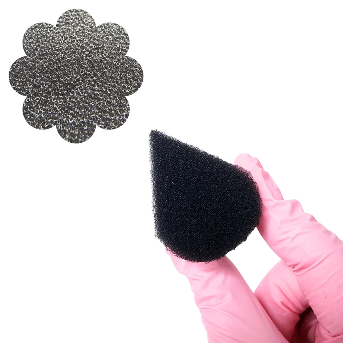 GTX Black High Density Petal Sponges (6 p/k)