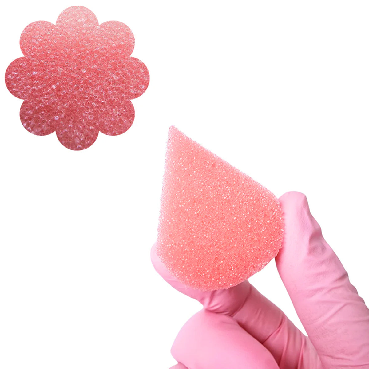 GTX Pink Low Density Petal Sponges (6 p/k)