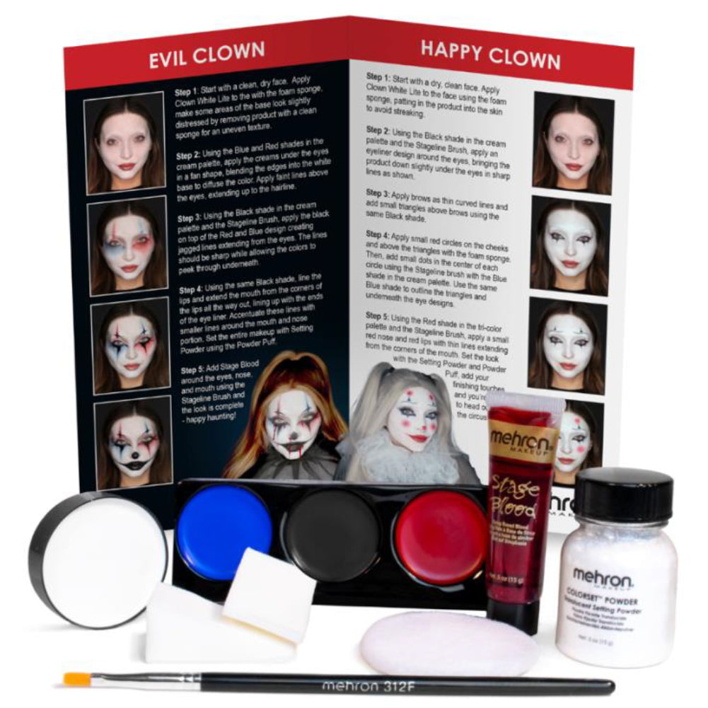 Mehron Clown Makeup Kit