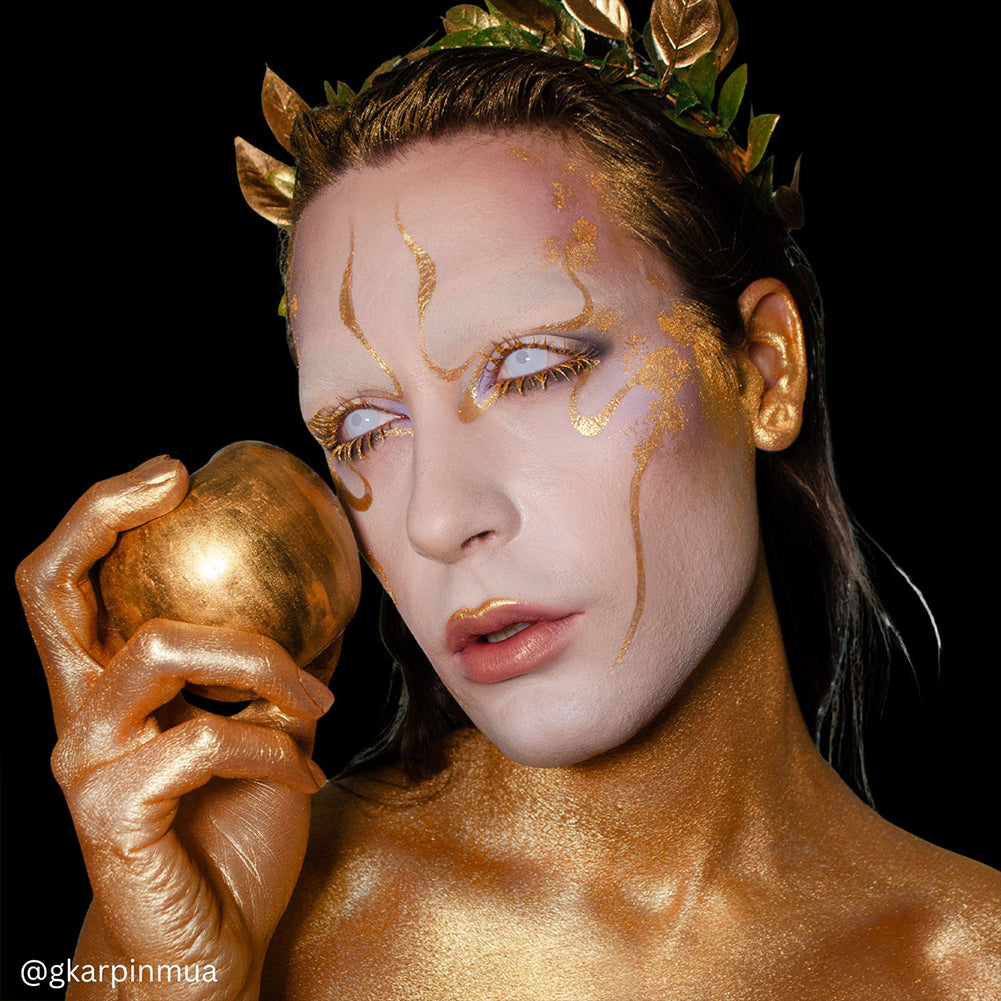 Mehron Artist Pigment - Metallic White Gold