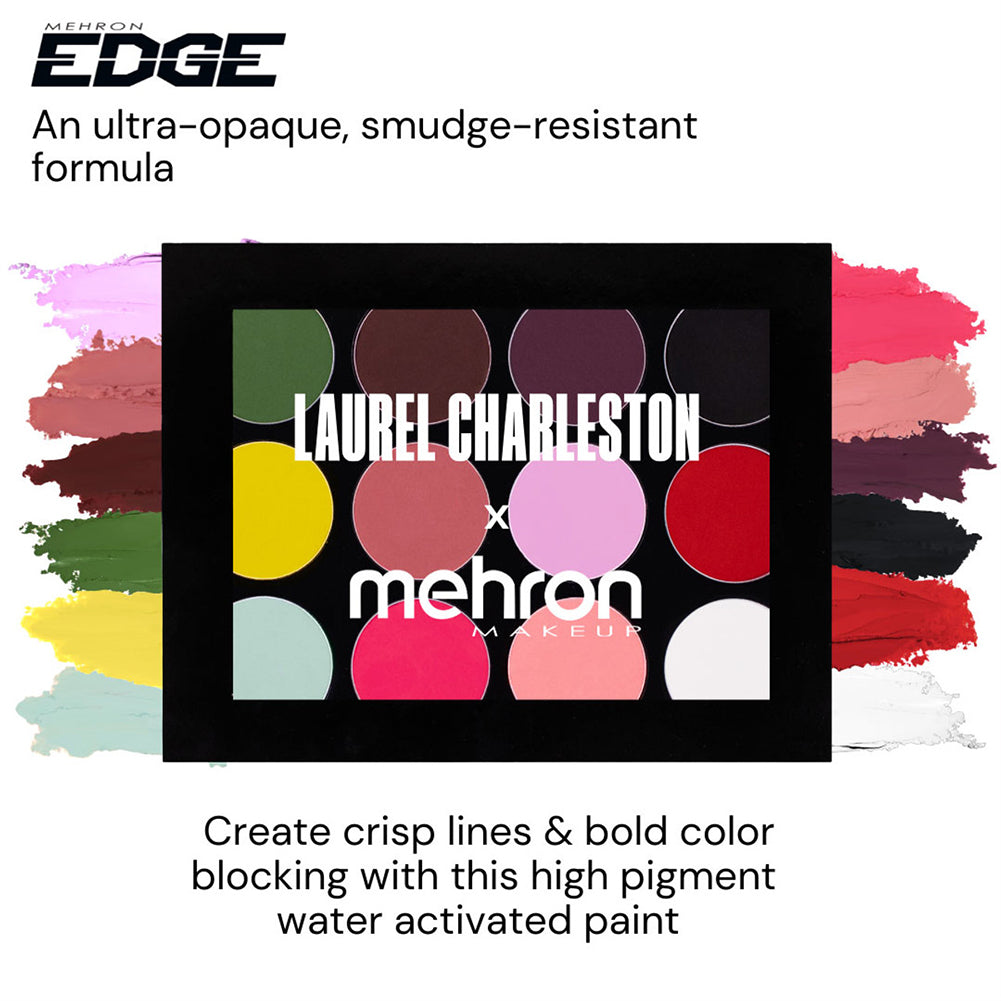 Mehron Laurel Charleston Backstage 12 Color Edge Palette 