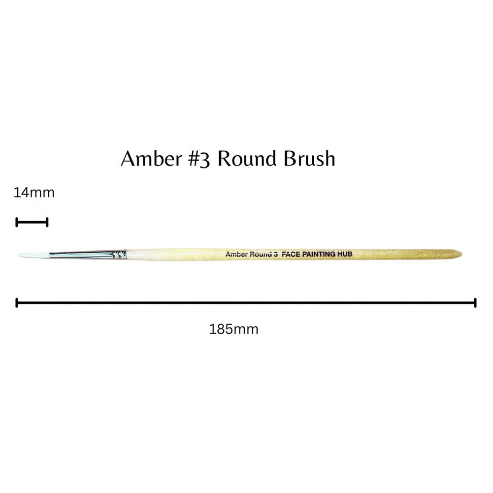 Facepainting Hub -  Amber No. 3 Round