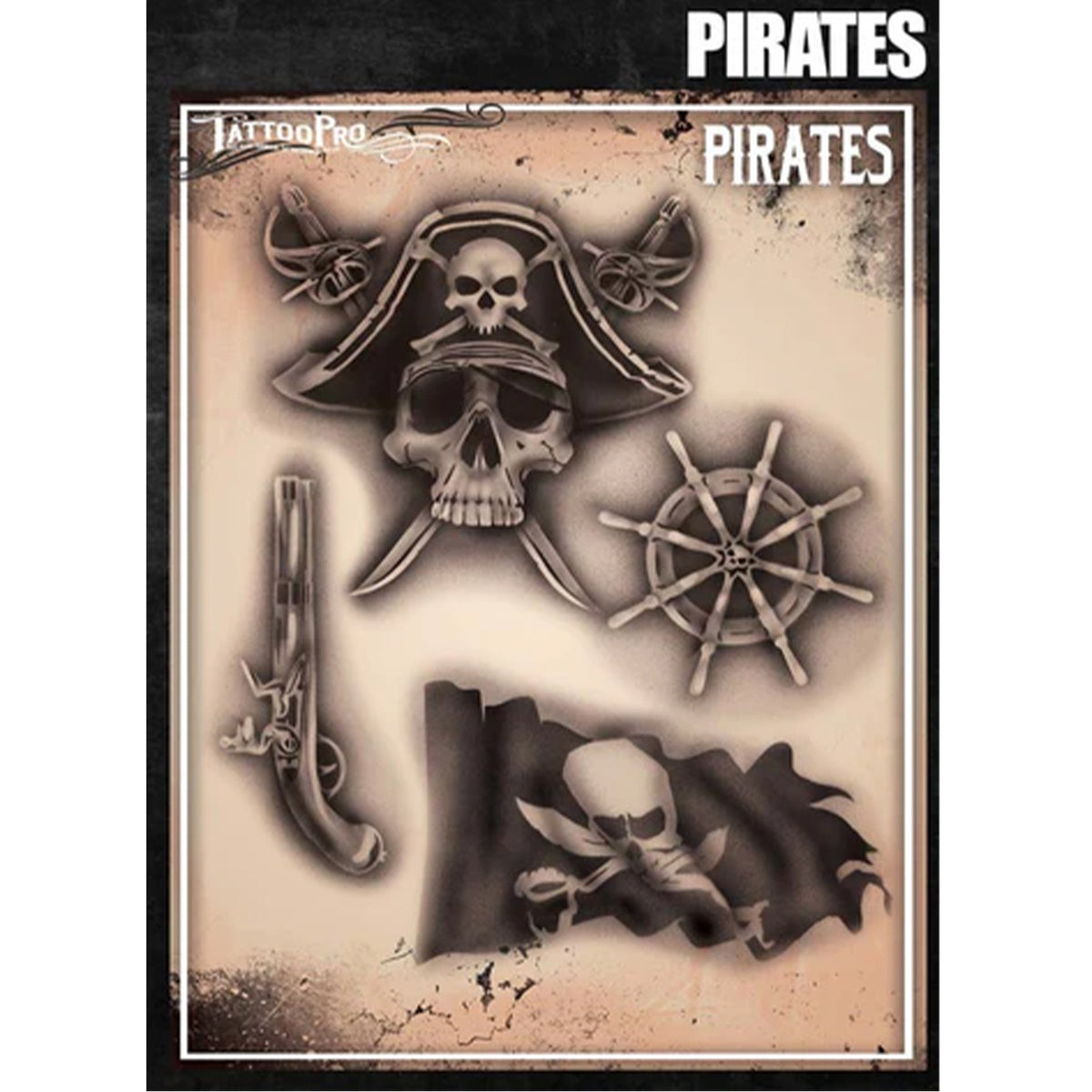 Tattoo Pro Stencils - Pirates