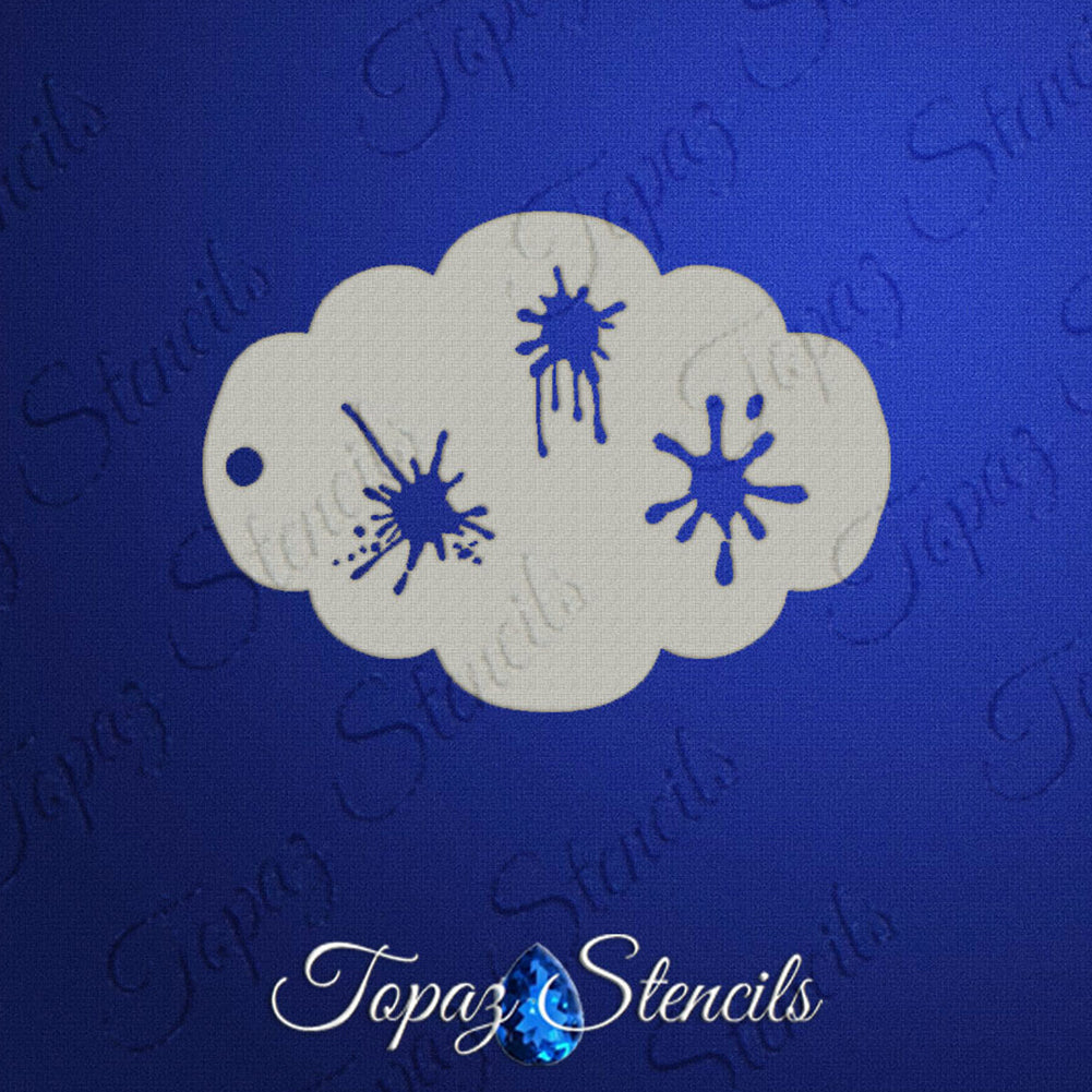 Topaz Stencil - Tamina's Splats