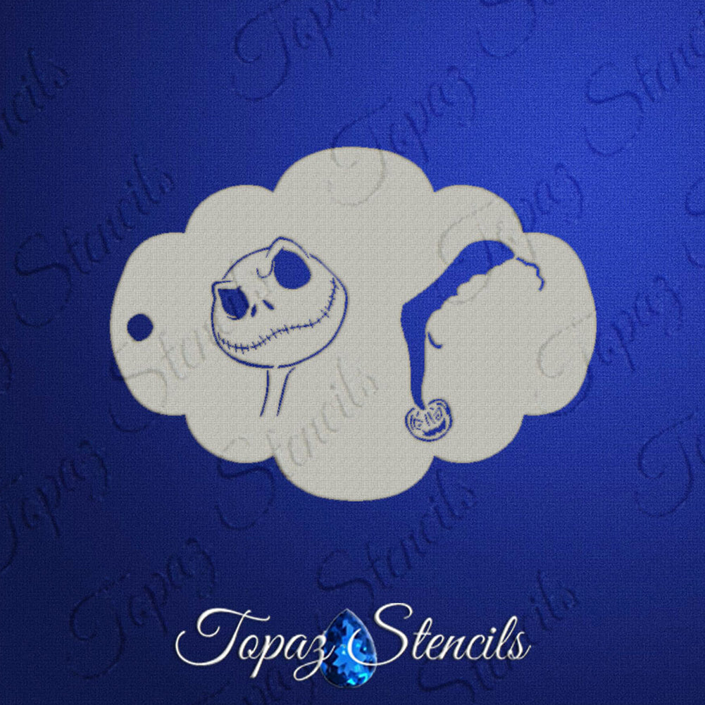 Topaz Stencil - Christmas Jack