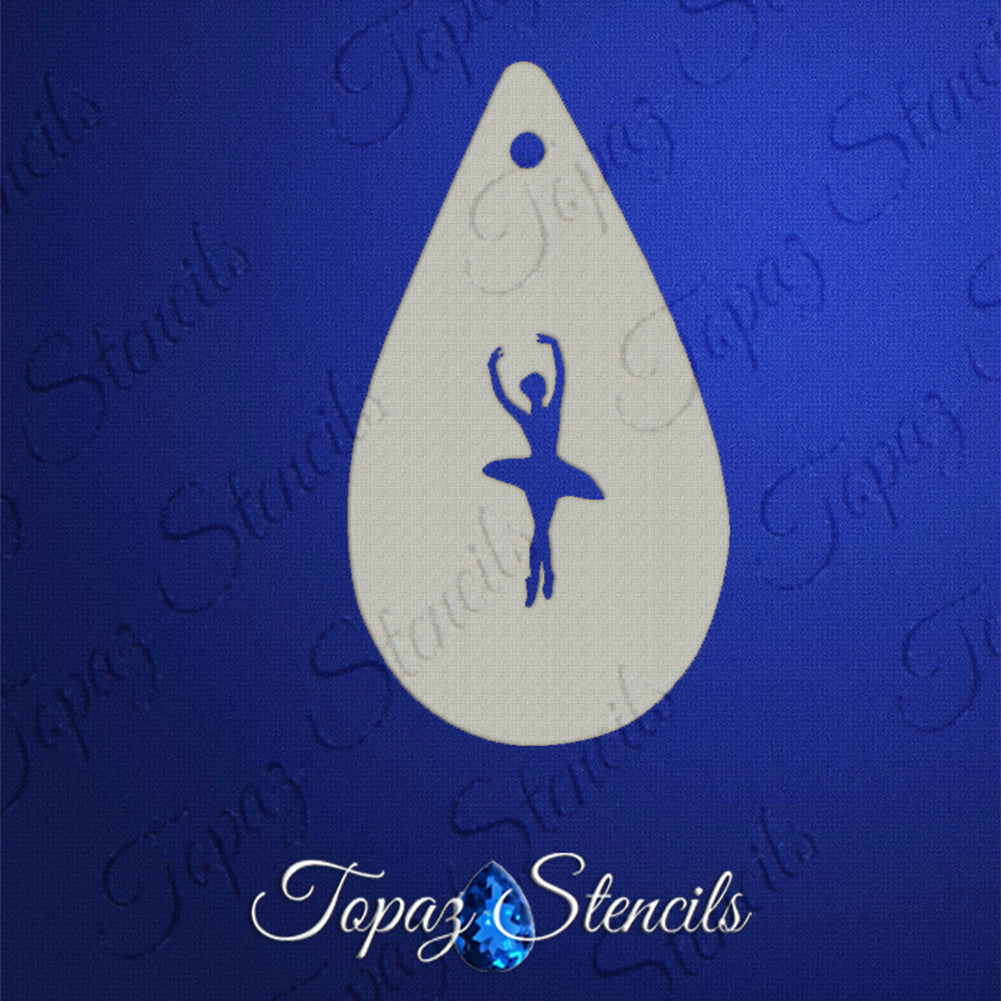Topaz Stencil - On Pointe