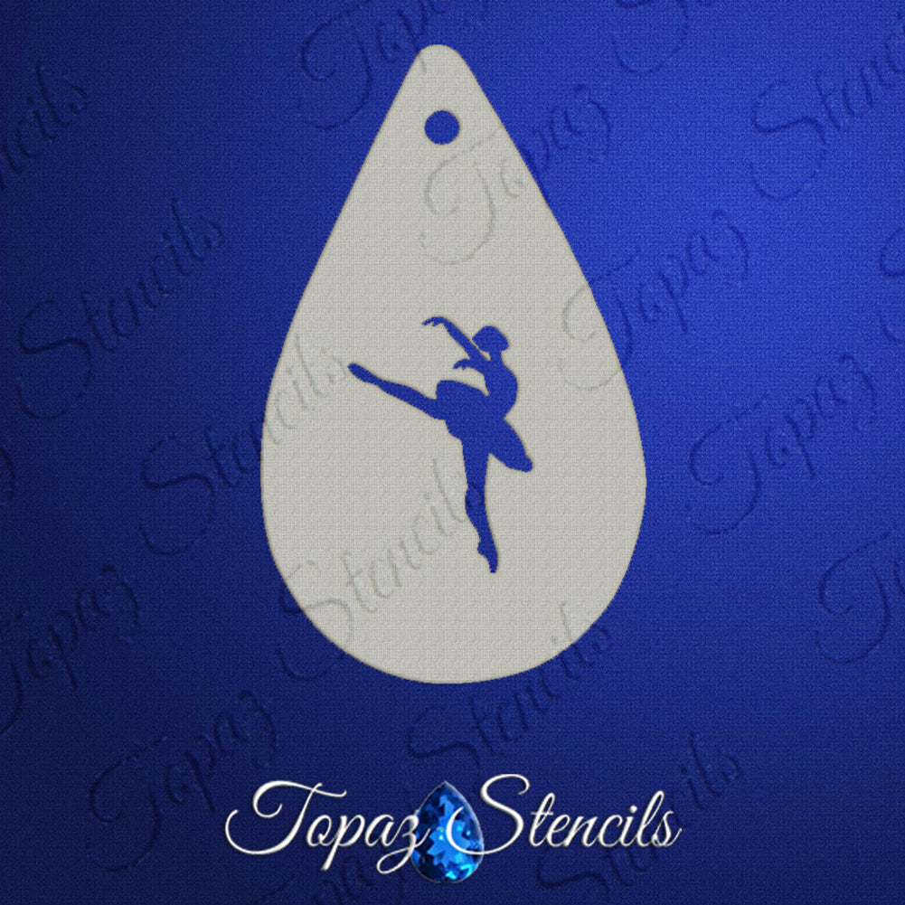 Topaz Stencil - Arabesque