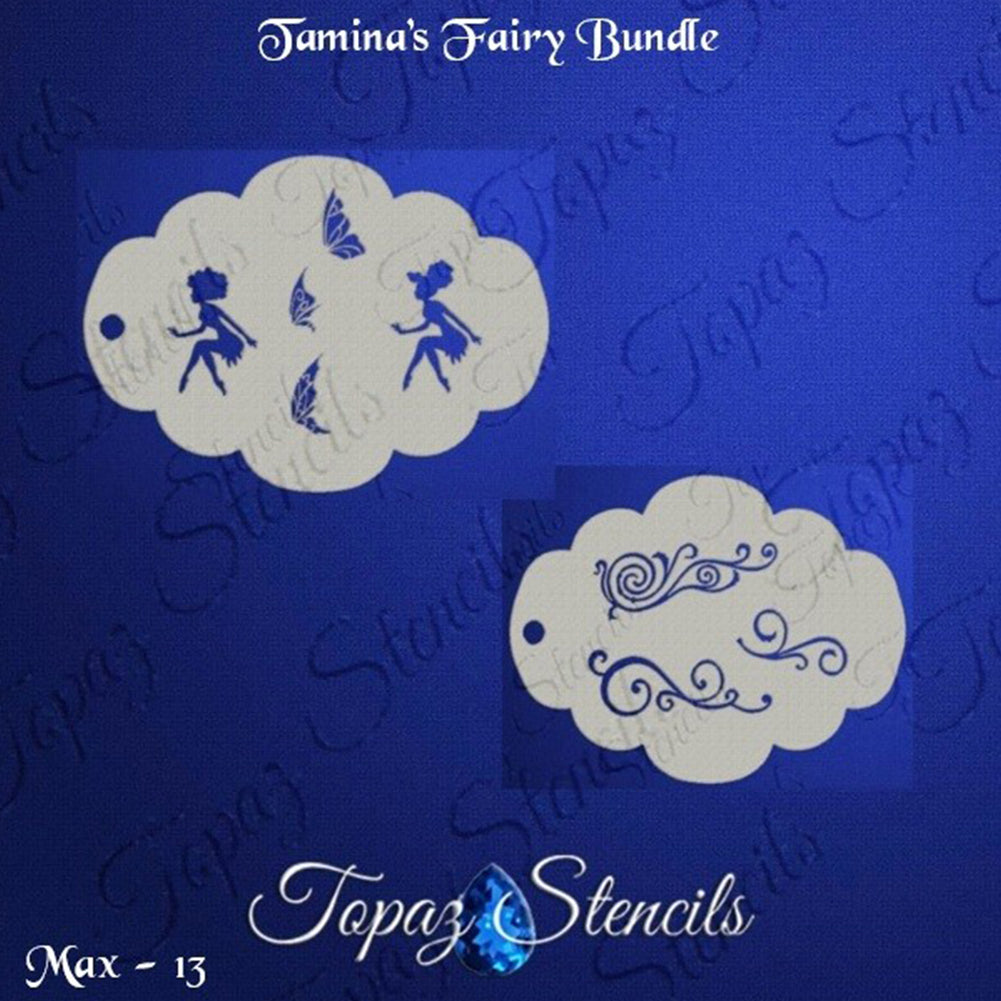 Topaz Stencil - Tamina&#39;s Fairy Bundle