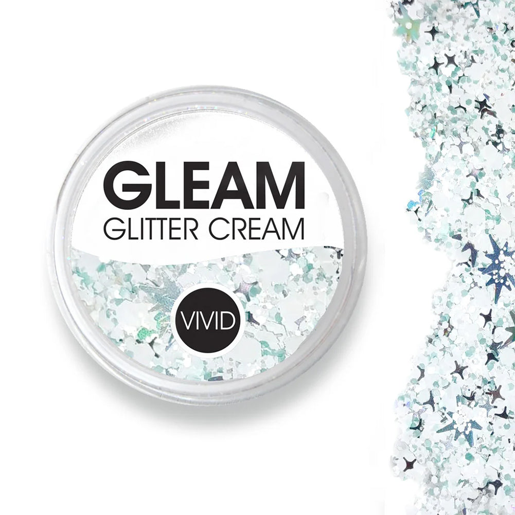 VIVID Gleam Chunky Glitter Cream - Avalance