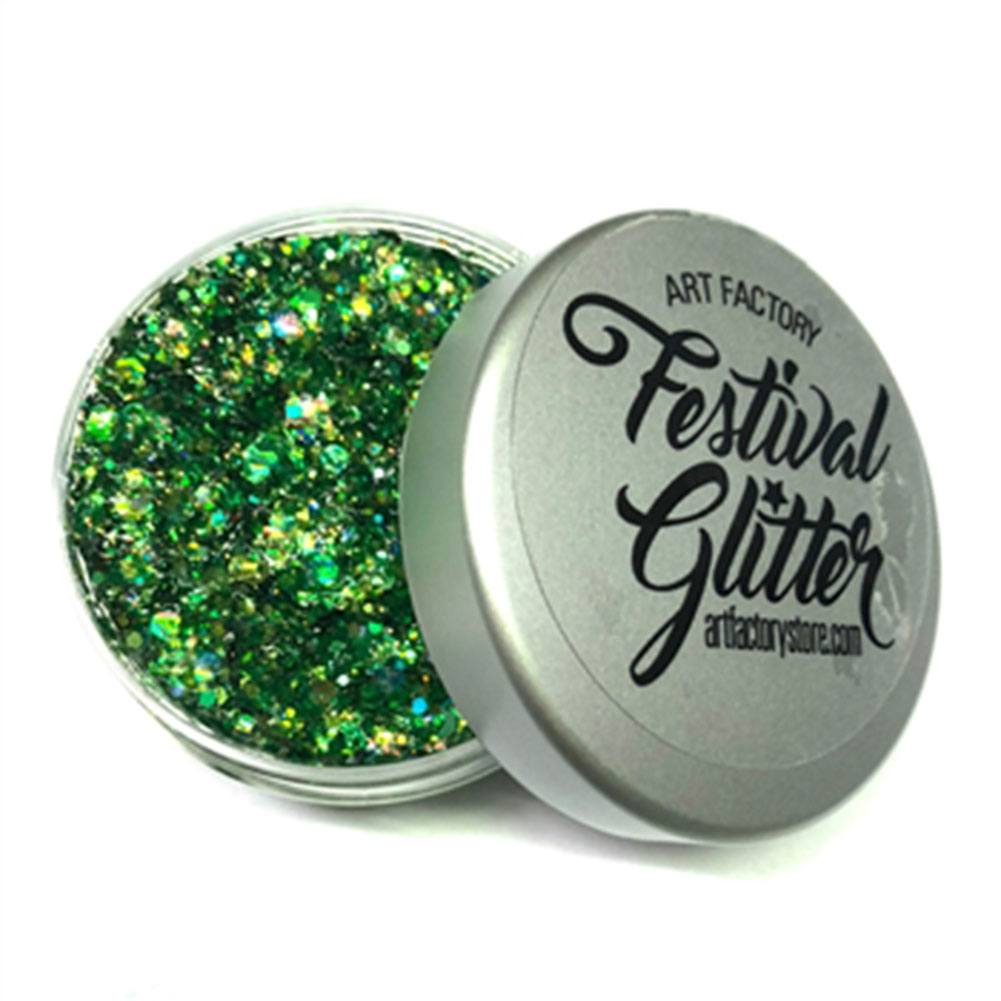 Art Factory Festival Glitter Clear Gel Base (4 oz)