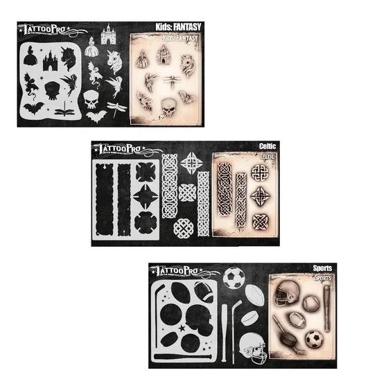 Tattoo Pro Build Your Own Stencil Set (Pick 3+ Styles)