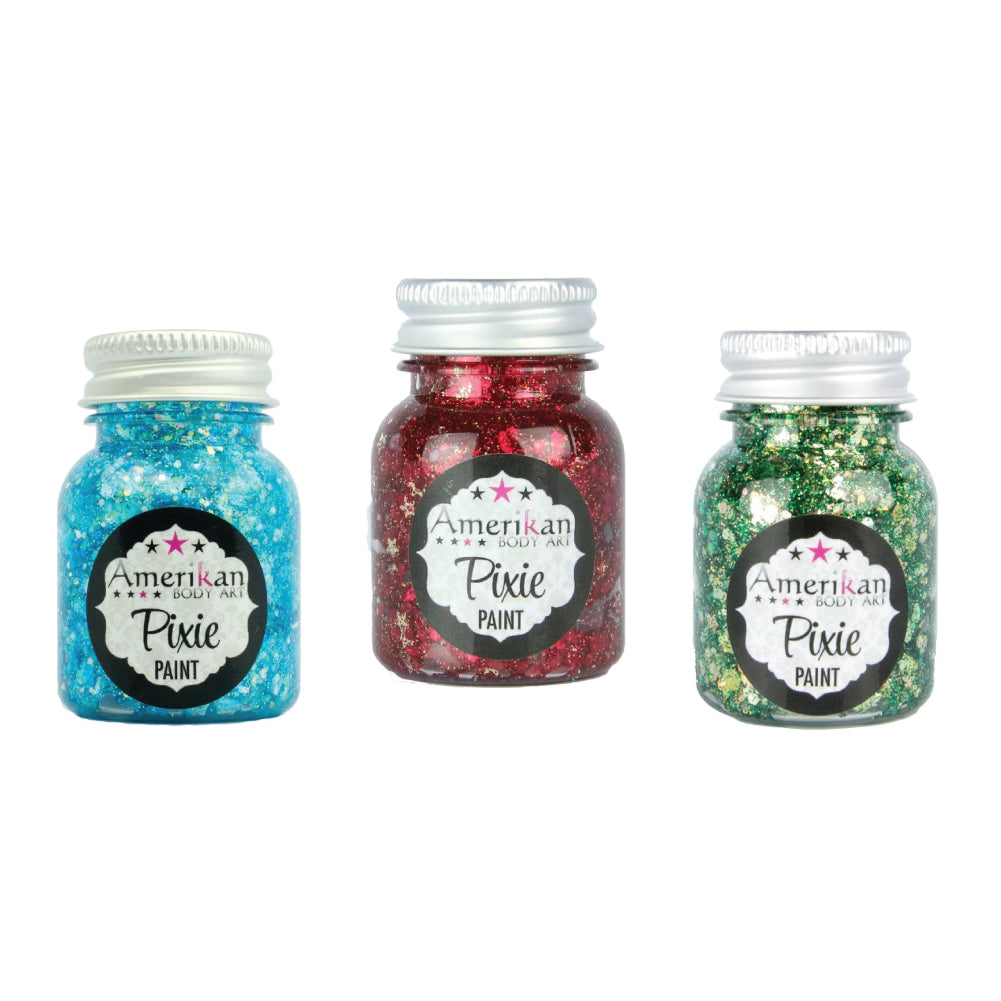 Amerikan Body Art Build Your Own Pixie Paint Kit (Pick 3+ Colors)