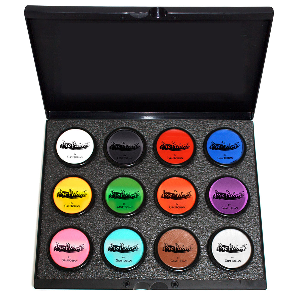 Graftobian ProPaint Build Your Own Face Paint Palette (12 Colors)