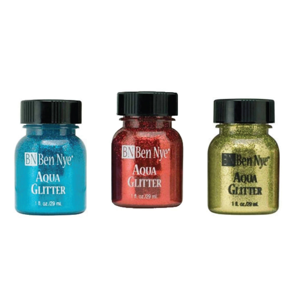 Ben Nye Aqua Glitter Build Your Own Kit (Pick 3+ Colors)