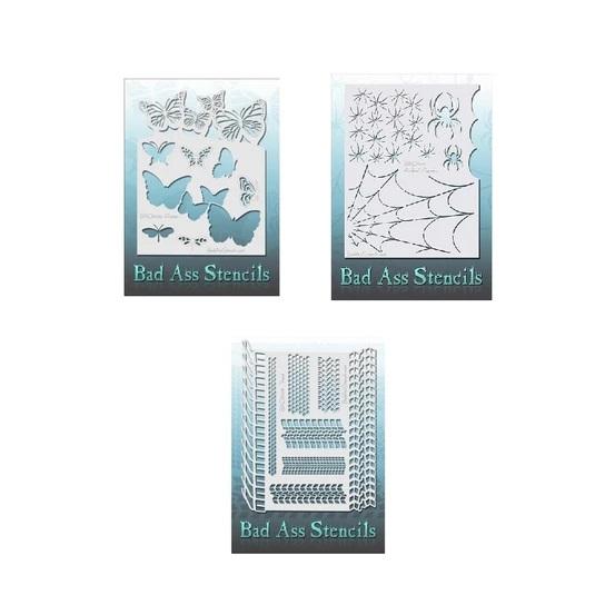 Bad Ass Full Size Stencils Build Your Own Set (Pick 3+ Styles)