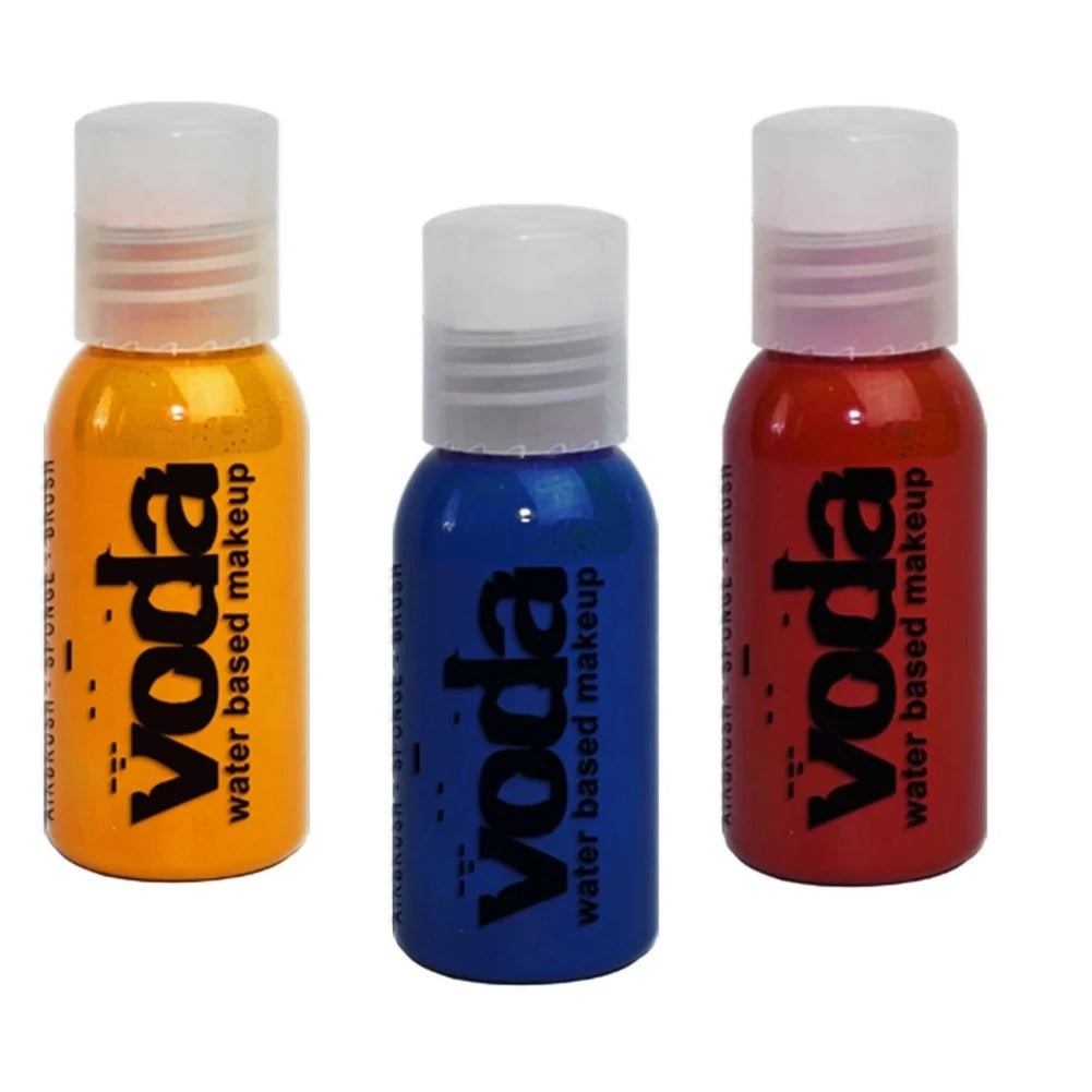 VODA Build Your Own Water Based Airbrush Makeup (Pick 3+ Colors)