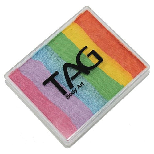 TAG Split Cakes - Pearl Rainbow Delight (1.76 Oz/50 Gm): FacePaint.com ...