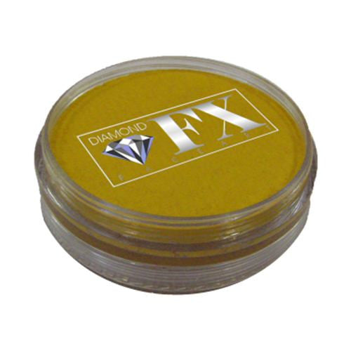 Diamond FX Face Paint Refills,  Metallic Yellow M50 - 0.35 oz pallettes